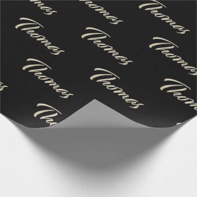Thomas gift wrap paper noble name paper (Corner)