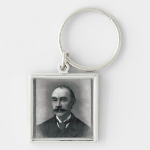 Thomas Hardy, 1892 Keychain