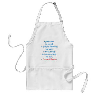 Thomas Jefferson #1 Standard Apron