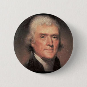 Thomas Jefferson 2 Inch Round Button