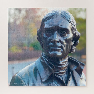 Thomas Jefferson 3rd President of America. Jigsaw Puzzle
