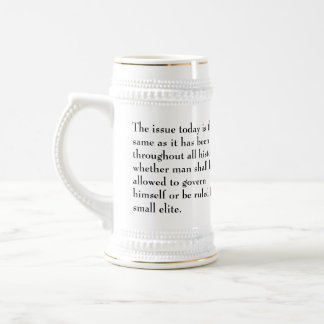 Thomas Jefferson Issue today is the same Beer Stein