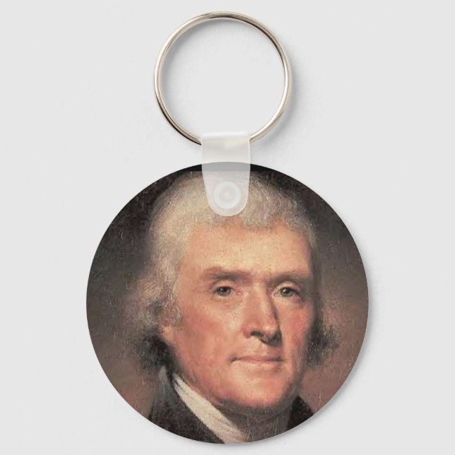 Thomas Jefferson Keychain (Front)