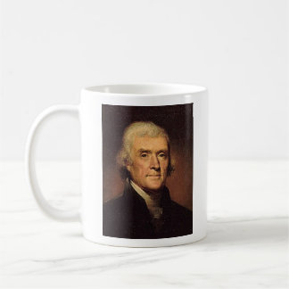 Thomas Jefferson Liberty Quote Ceramic Coffee Mug 