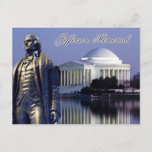 Thomas Jefferson Memorial, Washington, D.C. Postcard