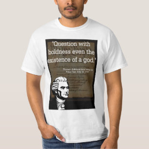 Thomas Jefferson On Religion In Government T-Shirt