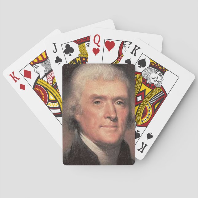 Thomas Jefferson Playing Cards (Back)