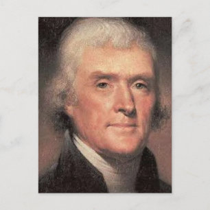 Thomas Jefferson Postcard