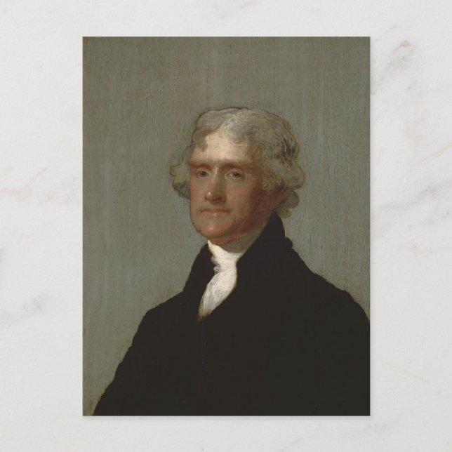 Thomas Jefferson Postcard (Front)