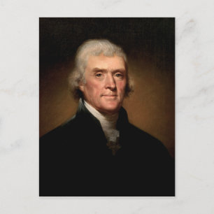 Thomas Jefferson Postcard