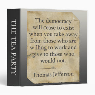 Thomas Jefferson Quote Binder