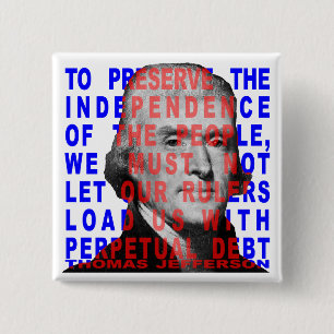 Thomas Jefferson Quote Button
