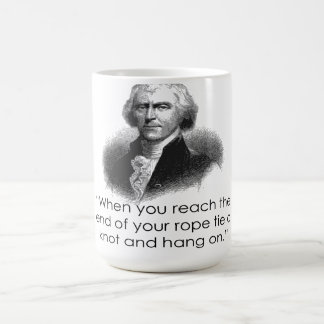 Thomas Jefferson Rope Quote Mug