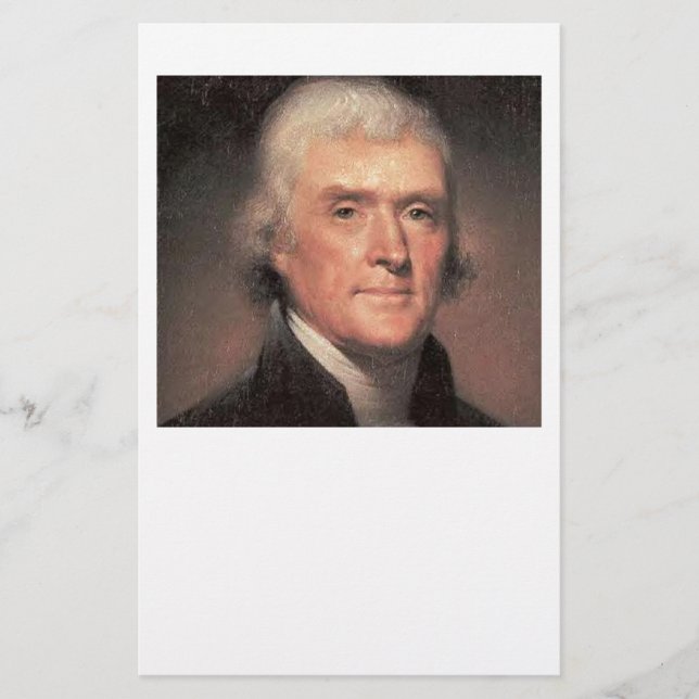 Thomas Jefferson Stationery (Front)