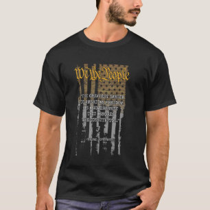 Thomas Jefferson We The People Liberty 4th July Qu T-Shirt