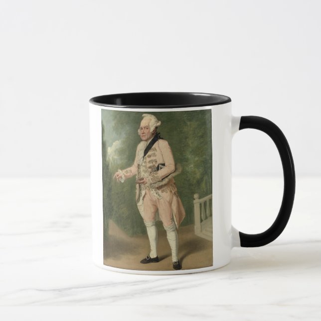 Thomas King as Lord Ogleby (oil on canvas) Mug (Right)
