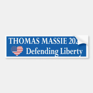 Thomas Massie 2028 Bumper Sticker