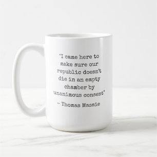 Thomas Massie Unanimous Consent Coffee Mug