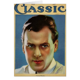 Thomas Meighan Vintage 1923 Movie Magazine Card