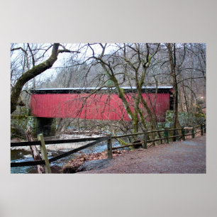 Thomas Mill Covered Bridge Poster