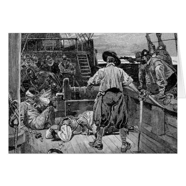 Thomas Moon began to Lay about him with his (Front Horizontal)