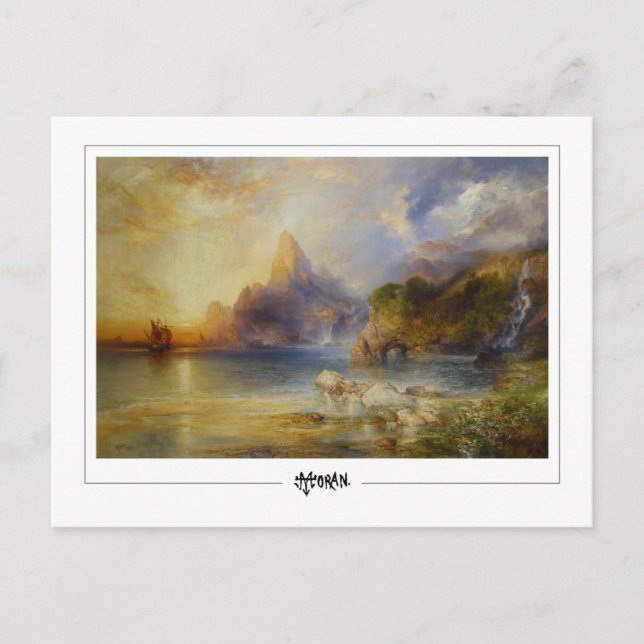 Thomas Moran #132 - Fine Art Postcard (Front)