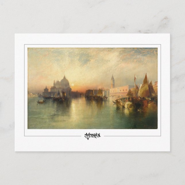 Thomas Moran #433 - Fine Art Postcard (Front)
