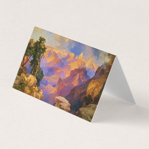 Thomas Moran art, Grand Canyon with Rainbow