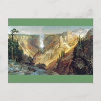 Thomas Moran - Grand Canyon of the Yellowstone Postcard