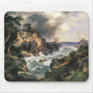 Thomas Moran - Point Lobos, Monterey, California Mouse Pad