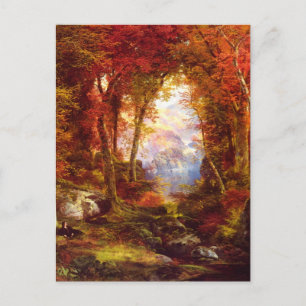 Thomas Moran - Under the Trees Postcard