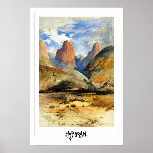 Thomas Moran Zedign Art Poster #11 (Front)