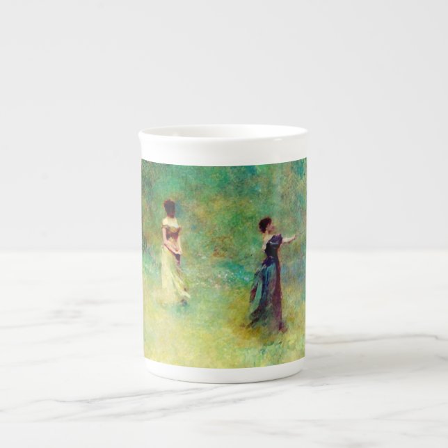 Thomas mouillant l'été de la tasse 1890 (Devant)
