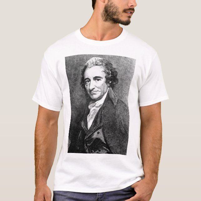 Thomas Paine.  Copy _War Image T-Shirt (Front)