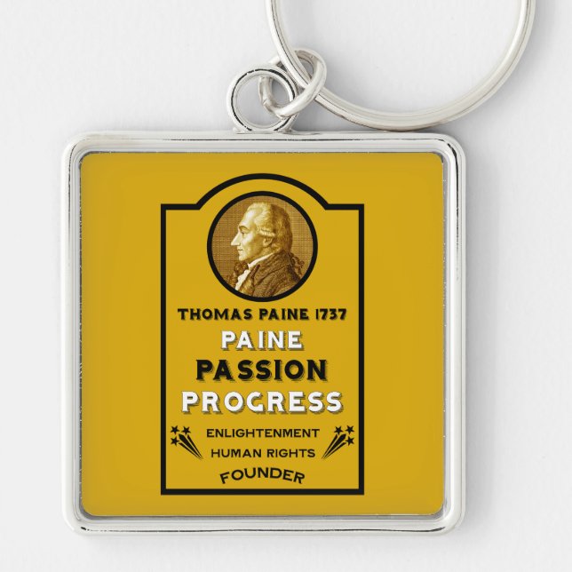Thomas Paine Keychain (Front)