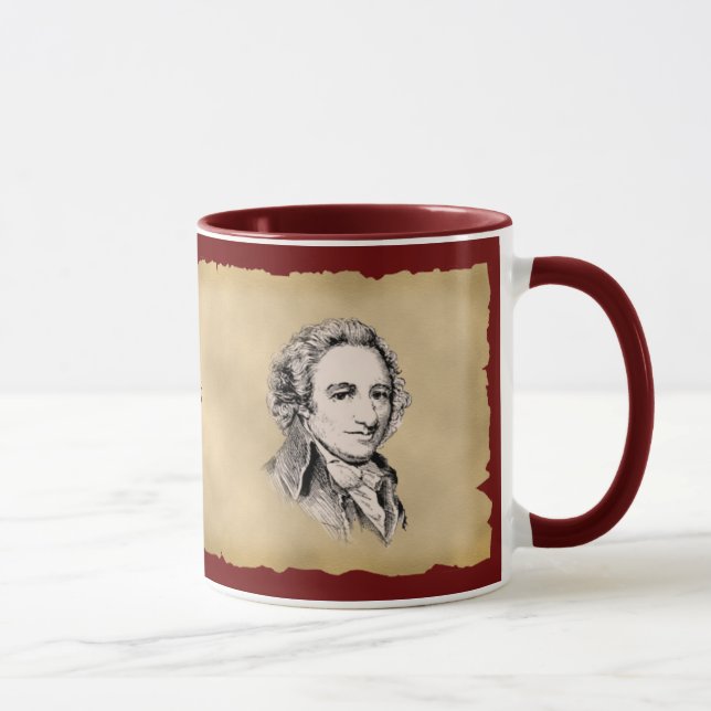 Thomas Paine Mug (Right)