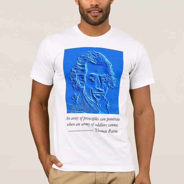 Thomas Paine quote T-Shirt (Front)