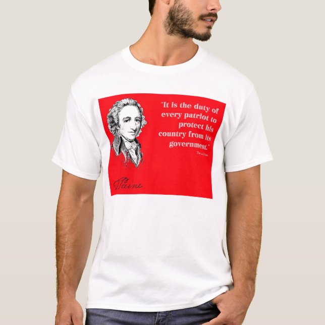 Thomas Paine T-Shirt (Front)