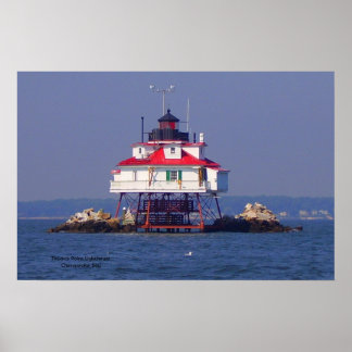 Thomas Point Lighthouse  Ch... Poster