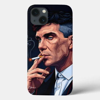 Thomas Shelby: Peaky Blinders Vintage Smoke Art Ca iPhone 13 Case