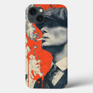 Thomas Shelby: Peaky Blinders Vintage Smoke Art Ca iPhone 13 Case