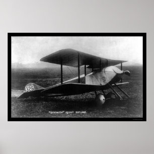 Thomas Sopwith's Scout Biplane 1919 Poster