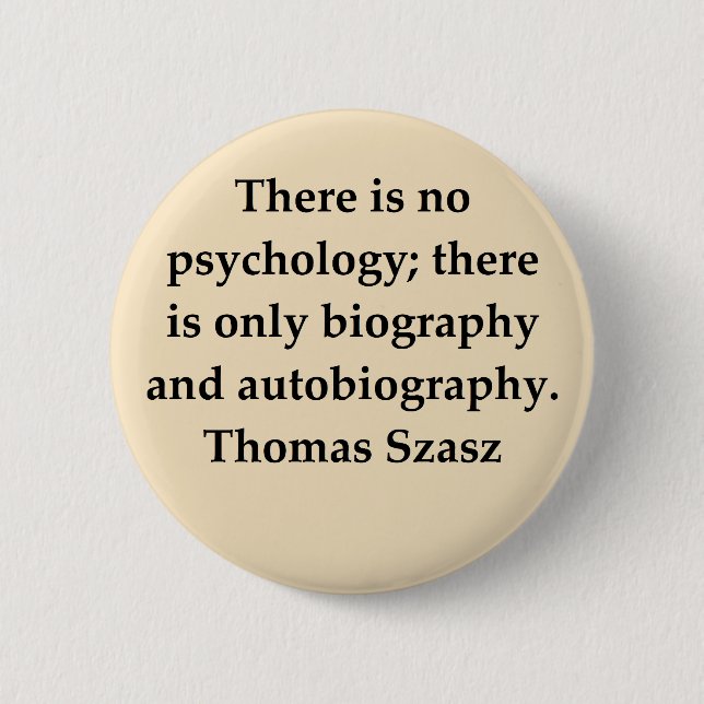 thomas szasz 2 inch round button (Front)
