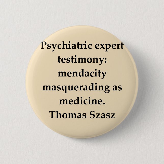 thomas szasz 2 inch round button (Front)