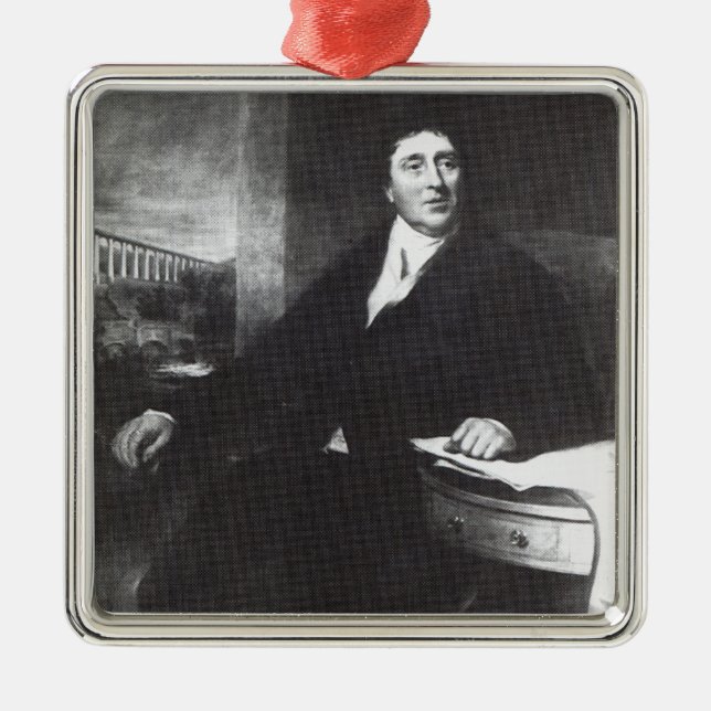 Thomas Telford, 1831 Metal Ornament (Front)