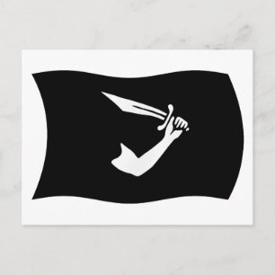 Thomas Tew Flag Postcard