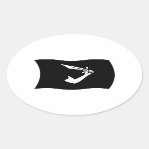 Thomas Tew Flag Sticker
