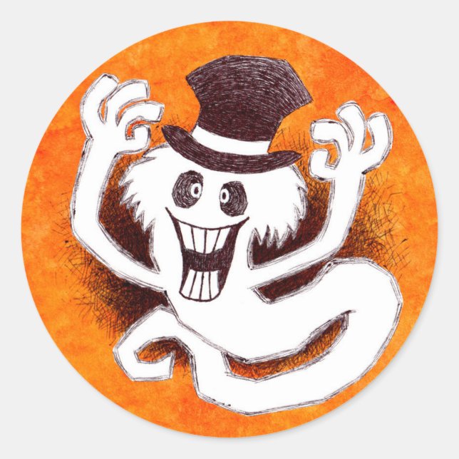 Thomas the ghost sticker (Front)