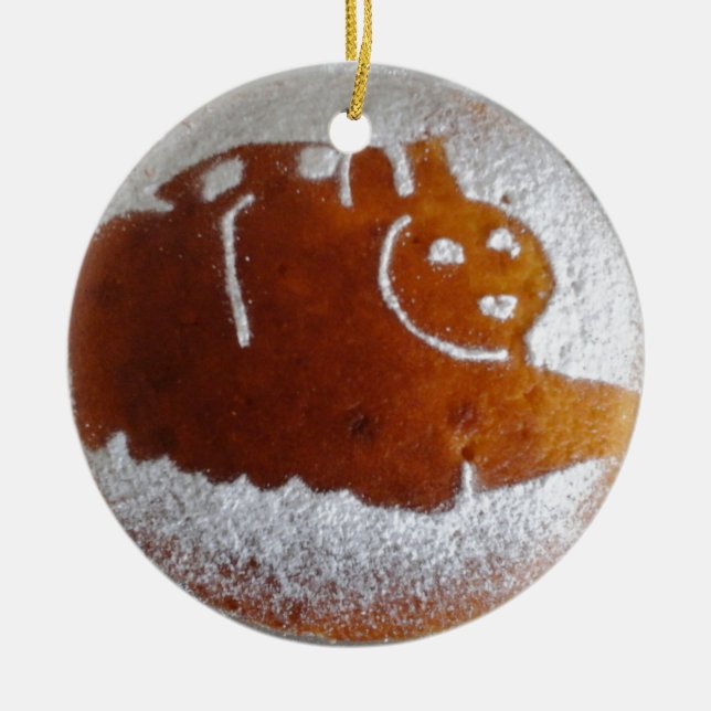 Thomas Train Ceramic Ornament (Front)