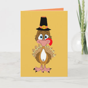 Thomas Turkey Personalized Thanksgiving Card